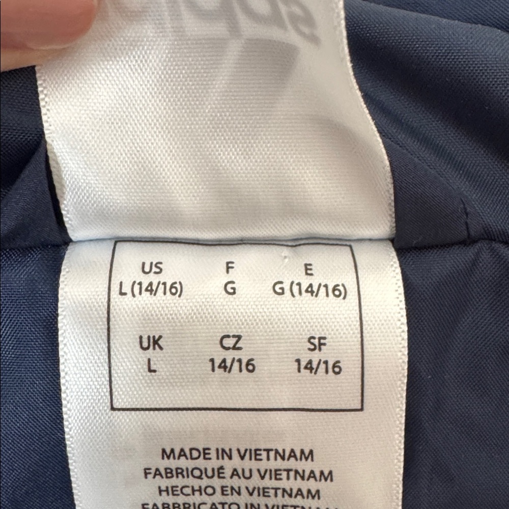Adidas Navy Puffer Jacket - Picture 4 of 8